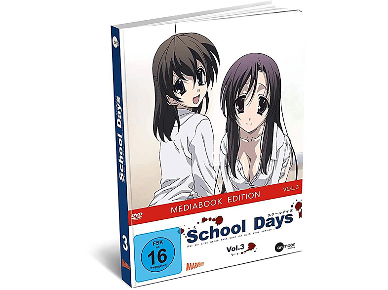 School Days Vol. 3 DVD von ANIMOON PU