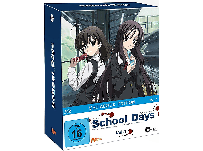 School Days Vol.1 Blu-ray von ANIMOON PU