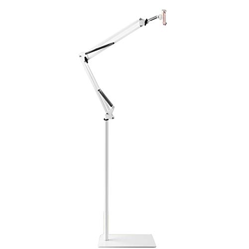 ANJIUHUI Tablet-Ständer, höhenverstellbar, um 360 Grad drehbar, Metallsockel, Handyhalter für Betthalterung, Dock für 10,2 - 11 Zoll Bildschirm, Tablet-Smartphones, E-Book-Reader von ANJIUHUI