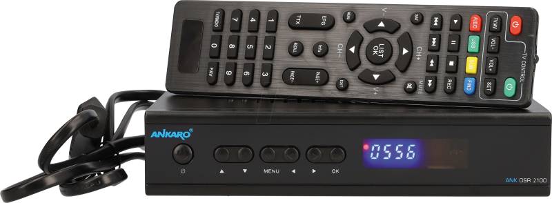 ANK DSR 2100 PVR - Receiver, DVB-S2, 1080p, DSR 2100 mit PVR von ANKARO