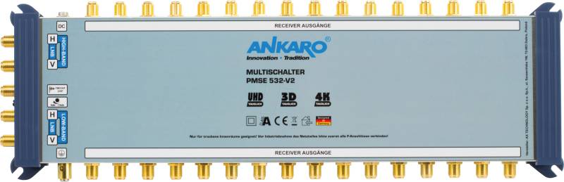 ANK PMSE-532-V2 - Multischalter 5 in 32, Terrestrik regelb. von ANKARO