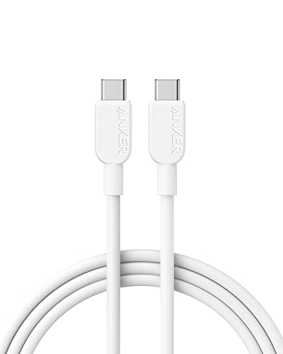 ANKER USB auf C Kabel, 310 (1,8m), (60W/3A) USB C Schnellladekabel für iPhone 15/15Pro, Samsung Galaxy S23, iPad Pro 2021, iPad Mini 6, iPad Air 4, MacBook Pro 2020 (USB 2.0) von ANKER