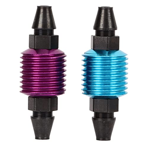 ANKROYU 2PCS Rc-Kraftstofftank-Luftkühler, Rc-Aluminium-Kraftstofftank-Luftkühler, Universal-Kraftstofftank-Luftkühler, Ersatz-Kraftstofftank-Luftkühlungsteile für Rc-Auto von ANKROYU