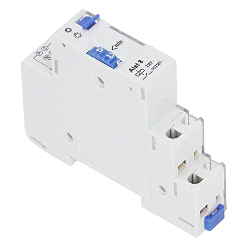 ANKROYU Alst8 -Timerschalter, ABS -mechanischer Zeitschalter, genaue 1 bis 7 Minuten einstellbare Zeitregelschalter, Wechselstrom -Timing -Controller für Lichtheizung von ANKROYU