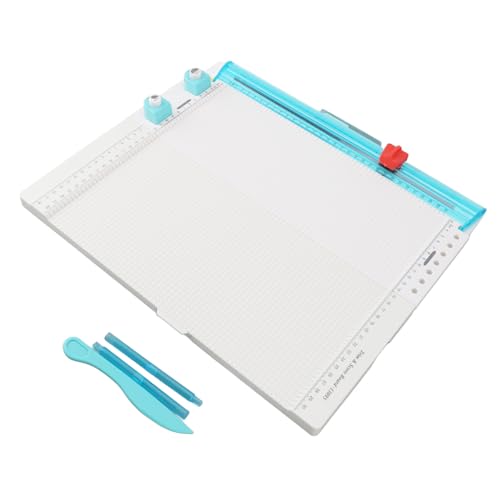 ANKROYU Papier Trimmer Scoring Board Bastelpapier Cutter Folding Torschütze 7 in 1 Multifunktionaler Bewertungspapier für das Handwerk von Projekten Papier Schnittbreite 12.2in ABS von ANKROYU