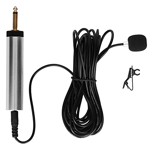 ANKROYU Professioneller Kondensator Mikrofon Lavalier Lapel Mic Clipon Instrument Mikrofon Hochempfindlichkeit klarer Sound für Gitarre Saxonstrompete Geigens Piano Kupfer Gummi 5m Kabel ANKROYU Professioneller Kondensator Mikrofon Lavalier Lapel Mic Clipon Instrument Mikrofon Hochempfindlichkeit klarer Sound für Gitarre Saxonstrompete Geigens Piano Kupfer Gummi 5m Kabel von ANKROYU