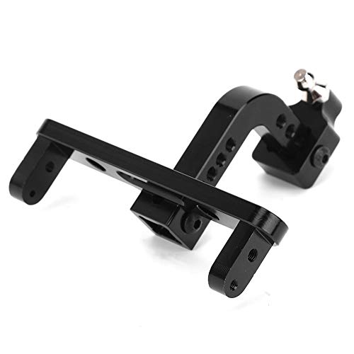 Aluminiumlegierung RC TOW -Haken -Kit CNC Bearbeitete schwarze Anhängerkupplung für SCX10 Axial 90046 90047 RC Car 1 Set von ANKROYU