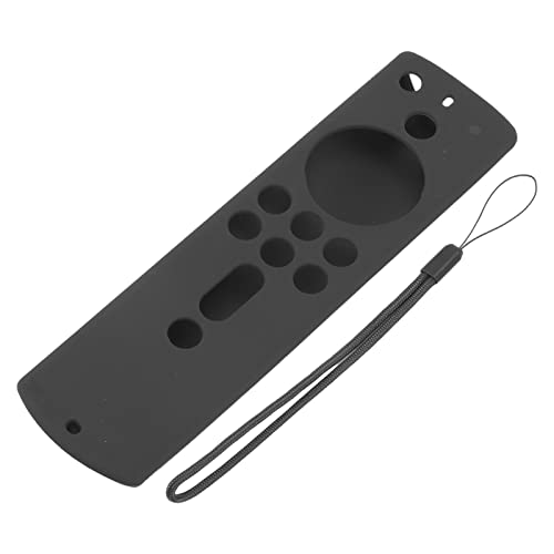 Fernbedienung Silikonfall Schockdes Anti -Schlupf -Schutzschutz für Fire TV Stick 4k 2018 Fern -Weichhautfreundlicher Material präzise Ausschnitte langlebiger Design (Grau) von ANKROYU