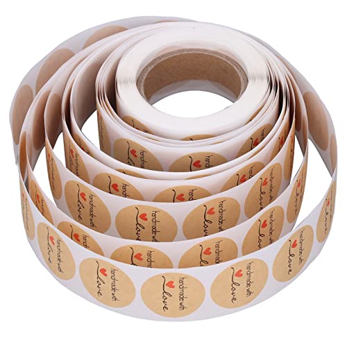 Kraftpapieraufkleber handgefertigte Briefpapier -Etikettenaufkleber runde Etiketten Aufkleber mit gut klebriger spezielles Design für Lebensmittelkennzeichnungen Konsumbacken Kraftpapieraufkleber handgefertigte Briefpapier -Etikettenaufkleber runde Etiketten Aufkleber mit gut klebriger spezielles Design für Lebensmittelkennzeichnungen Konsumbacken von ANKROYU