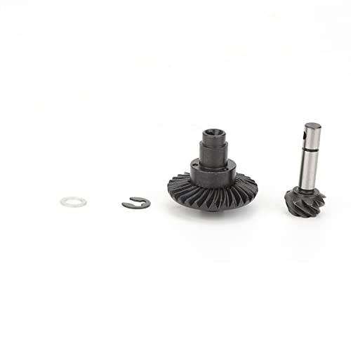 Reverse -Getriebe -Verhältnis RC -Auto 40 Stahlschräggeräte Hochgenauige Haltbares Upgrade -Zubehör für axiale SCX10 II 90047 90046 Modellauto Edelstahl 10 x 7 x 3 cm von ANKROYU
