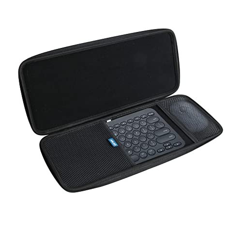 Anleo Hard Travel Case für Logitech K380 Wireless Keyboard + M355 Pebble Mouse Combo von ANLEO