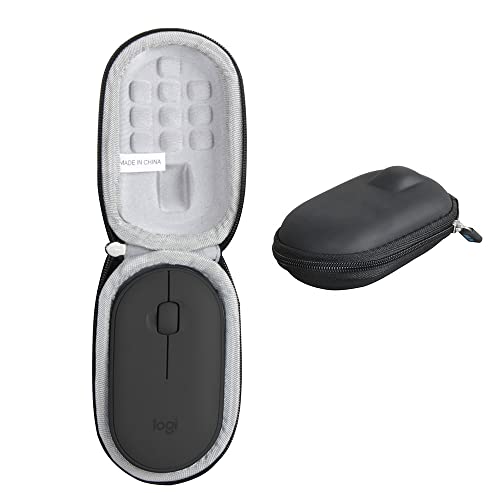 Anleo Reisetasche für Logitech Pebble M350 / Logitech M355 tragbare kabellose Maus (schwarz) von ANLEO