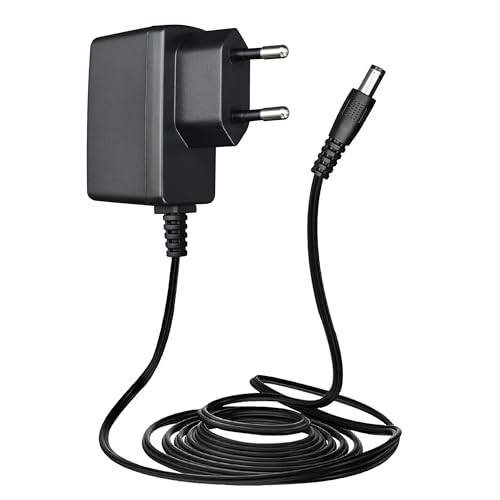 ANLINK 9 V 0,5 A/500 mA 1,8 m Langer Netzteiladapter, AC 100–240 V auf DC 9 V 0,5 A Schaltadapter 5,5 x 2,1 mm Wandstecker für Arduino UNO MEGA und weitere 9-V-Geräte ANLINK 9 V 0,5 A/500 mA 1,8 m Langer Netzteiladapter, AC 100–240 V auf DC 9 V 0,5 A Schaltadapter 5,5 x 2,1 mm Wandstecker für Arduino UNO MEGA und weitere 9-V-Geräte von ANLINK