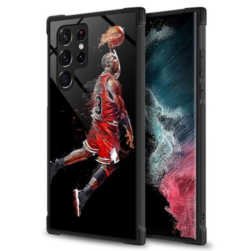 Kompatibel mit Samsung Galaxy S21 Ultra Hülle, Basketball Player 38 Galaxy S21 Ultra Hülle für Jungen Mann, Anti-Kratzer Stoßfest 6,8 Zoll von ANLUN STORE