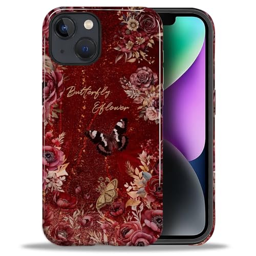 ANLUN STORE Schutzhülle für iPhone 14 / iPhone 13 – Hybrid-Doppelschutz, weiches TPU + hartes Polycarbonat, stoßfest, kratzfest und schlank, Schutzhülle für Männer und Frauen [künstlerisches ANLUN STORE Schutzhülle für iPhone 14 / iPhone 13 – Hybrid-Doppelschutz, weiches TPU + hartes Polycarbonat, stoßfest, kratzfest und schlank, Schutzhülle für Männer und Frauen [künstlerisches von ANLUN STORE