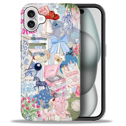 ANLUN STORE Schutzhülle für iPhone 16 – Hybrid-Dual-Schutz, weiches TPU + hartes Polycarbonat, stoßfeste Abdeckung, kratzfest und schlank, Schutzhülle für Männer und Frauen ANLUN STORE Schutzhülle für iPhone 16 – Hybrid-Dual-Schutz, weiches TPU + hartes Polycarbonat, stoßfeste Abdeckung, kratzfest und schlank, Schutzhülle für Männer und Frauen von ANLUN STORE