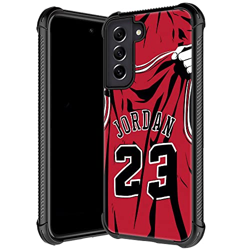 Kompatibel mit Samsung Galaxy S22 Hülle, Basketballspieler 36 Galaxy S22, Muster für Jungen und Herren, kratzfest, stoßfest, 15,5 cm (6,1 Zoll) von ANLUN STORE