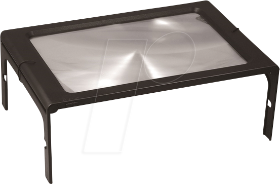 ANMAS 520BL - LED Lupe, rahmenlos, 2,5-fach, 240 x 165 mm von ANMAS