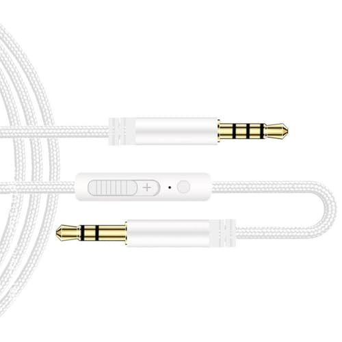 ANMITI 3 5 Mm Stereo Hörkabel Mit Mikrofonensteuerung Flechten Nylon Designs Geräte Weite Kompatibilität ANMITI 3 5 Mm Stereo Hörkabel Mit Mikrofonensteuerung Flechten Nylon Designs Geräte Weite Kompatibilität von ANMITI