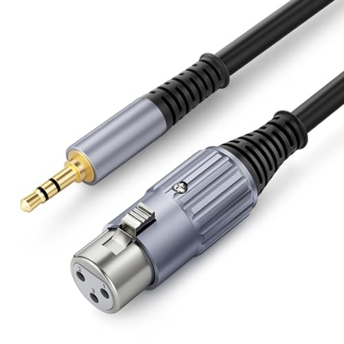 ANMITI 3Pin Kupferverstärker Xlrextensionskabel Männliche Weibchen Bis 3 5 Mm Stecker Fieber Audional Signalkabel Ausgeglichener Stecker ANMITI 3Pin Kupferverstärker Xlrextensionskabel Männliche Weibchen Bis 3 5 Mm Stecker Fieber Audional Signalkabel Ausgeglichener Stecker von ANMITI
