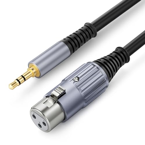 ANMITI 3Pin Kupferverstärker Xlrextensionskabel Männliche Weibchen Bis 3 5 Mm Stecker Fieber Audional Signalkabel Ausgeglichener Stecker ANMITI 3Pin Kupferverstärker Xlrextensionskabel Männliche Weibchen Bis 3 5 Mm Stecker Fieber Audional Signalkabel Ausgeglichener Stecker von ANMITI