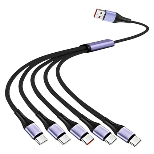 ANMITI 66W USB Ladungskabel Mit Typ C Und Small USB Enden Telefonladungskabel Für Mehrere Geräteladungen In Der Geschäftigen Umgebung ANMITI 66W USB Ladungskabel Mit Typ C Und Small USB Enden Telefonladungskabel Für Mehrere Geräteladungen In Der Geschäftigen Umgebung von ANMITI