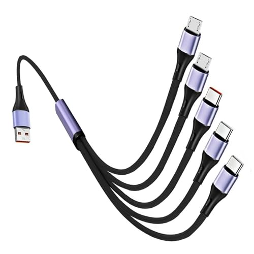 ANMITI 66W USB Ladungskabel Mit Typ C Und Small USB Enden Telefonladungskabel Für Mehrere Geräteladungen In Der Geschäftigen Umgebung ANMITI 66W USB Ladungskabel Mit Typ C Und Small USB Enden Telefonladungskabel Für Mehrere Geräteladungen In Der Geschäftigen Umgebung von ANMITI