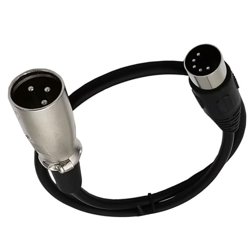 ANMITI DIN 5Pin Männlich Bis 3Pin Frauen/Männlicher Sound 5P Erweiterungsadapter Anschlusskabel Für Musikinstrumentenausrüstung ANMITI DIN 5Pin Männlich Bis 3Pin Frauen/Männlicher Sound 5P Erweiterungsadapter Anschlusskabel Für Musikinstrumentenausrüstung von ANMITI