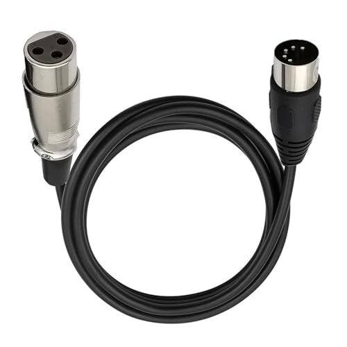 ANMITI DIN 5Pin Männlich Bis 3Pin Frauen/Männlicher Sound 5P Erweiterungsadapter Anschlusskabel Für Musikinstrumentenausrüstung ANMITI DIN 5Pin Männlich Bis 3Pin Frauen/Männlicher Sound 5P Erweiterungsadapter Anschlusskabel Für Musikinstrumentenausrüstung von ANMITI