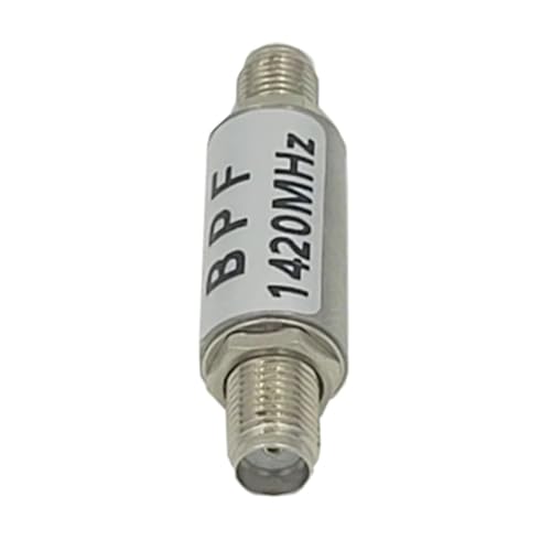 ANMITI Fortgeschrittener 1420 MHz Filter 80MHz Passband Metall Bandpassfilter Mit Runden Gehäuse Schneller Funkastronomie von ANMITI