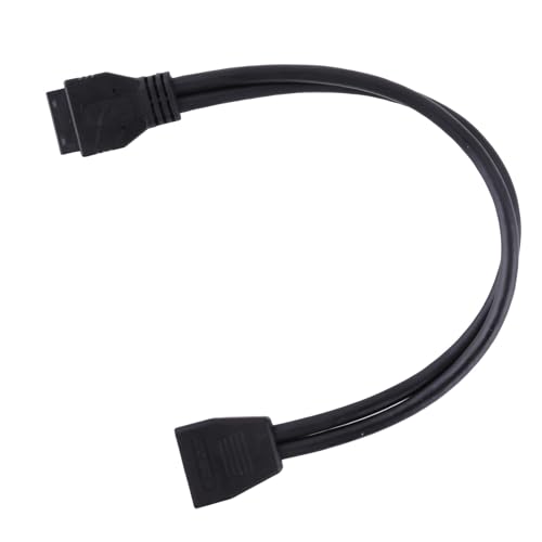 ANMITI Langlebiges USB-19-Pin Verlängerungskabel USB-19-Pin-20-Pin Stecker Buchse Für Und Computer Mainboard Netzteil von ANMITI