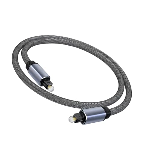 ANMITI OPTISCHE Hörkabel SPDIF Männlich Zu Männlichen Goldenen Steckverbindern Für Soundbar Heimkino Setups Spielekonsolen von ANMITI