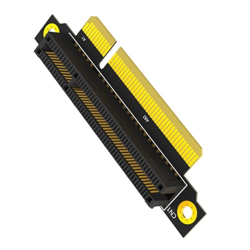 ANMITI PCIe 8X 90 Grad Reverse Male Zu Weiblicher PCIe 8X Bis 8X Adapter Risers Board Risers Card Für 1U Server PC von ANMITI