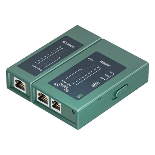 ANMITI RJ45 RJ11 RJ12 Cat5 Cat6 Poes Networking Kabel Tester Und Ethernet Continuitys Mapper Für UTP STP Kabel von ANMITI