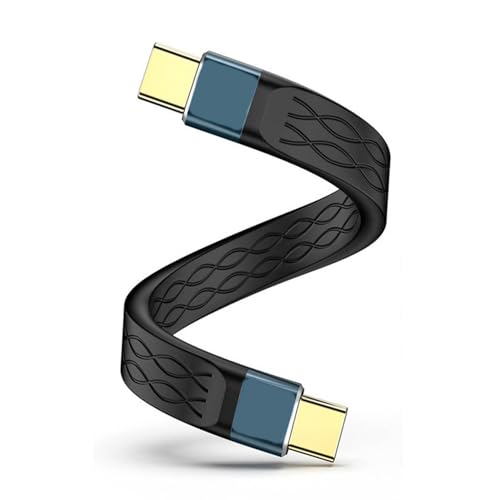 ANMITI Tragbares 13 Cm USB C Kabel 8K Videoausgabe 240W Schnelles Ladevorgang Mit Intelligentem E Mark Chip Für Gaming Konsolen Laptops ANMITI Tragbares 13 Cm USB C Kabel 8K Videoausgabe 240W Schnelles Ladevorgang Mit Intelligentem E Mark Chip Für Gaming Konsolen Laptops von ANMITI