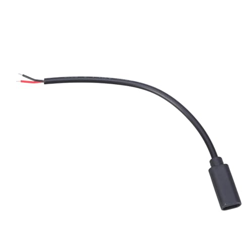 ANMITI Typ C Weiblich Bis 2 Pin Nackt Draht Für Reparaturkabel Pigtail 2 Drahtverlängerung Stromkabel Offene Endanschluss 15 Cm/100 cm ANMITI Typ C Weiblich Bis 2 Pin Nackt Draht Für Reparaturkabel Pigtail 2 Drahtverlängerung Stromkabel Offene Endanschluss 15 Cm/100 cm von ANMITI