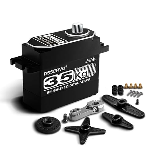 ANNIMOS 35kg bürstenloser RC Servo Vollmetall-Getriebe IP67 Wasserdicht Hochdrehmoment-Schnelllenkmotor -270 Grad ANNIMOS 35kg bürstenloser RC Servo Vollmetall-Getriebe IP67 Wasserdicht Hochdrehmoment-Schnelllenkmotor -270 Grad von ANNIMOS