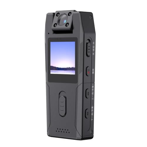 ANNJUC 1080P HD Mini-Camcorder-Kamera Body-Recorder-Kamera Kleine 180° Weitwinkel-Drehbare Fahrradkamera Sport-DV-Auto-DVR von ANNJUC