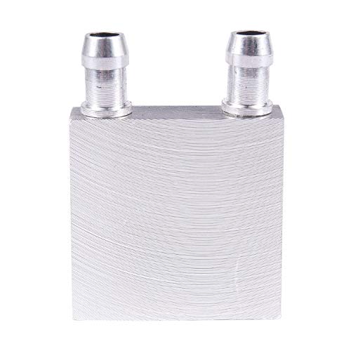ANNJUC 40X40X12Mm Aluminiumwasser-FlüSsigkeitsküHler-Block-KüHlköRper für Computer-CPU-KüHler von ANNJUC