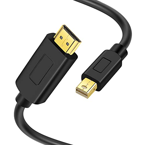 ANNNWZZD Mini DisplayPort auf HDMI，Thunderbolt Mini DP auf HDMI Kabel Für MacBook Pro, MacBook Air, iMac, Thunderbolt 1/2, Surface Pro, XPS 2m von ANNNWZZD