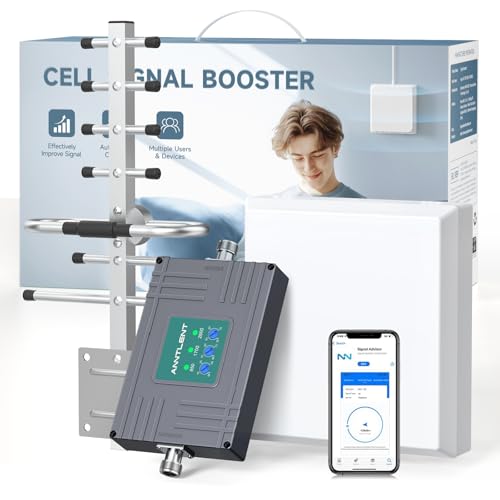 Mobilfunk Signalverstärker 4G 3G GSM Repeater für Alle Netzbetreiber O2, Deutsche Telekom, Vodafone - Band 1/8/20 Handy Signalverstärker Sprachanrufe und Daten - Mit Yagi-Antenne Mit Hoher Verstärkung Mobilfunk Signalverstärker 4G 3G GSM Repeater für Alle Netzbetreiber O2, Deutsche Telekom, Vodafone - Band 1/8/20 Handy Signalverstärker Sprachanrufe und Daten - Mit Yagi-Antenne Mit Hoher Verstärkung von ANNTLENT