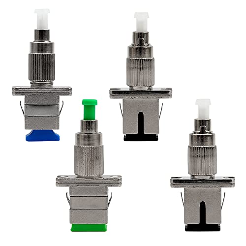 Glasfaser-Stecker, FC-Stecker auf SC-Buchse, Adapter, Einzelmodus, Multimode, UPC/APC, Flanschkupplungen von ANPTAIKE