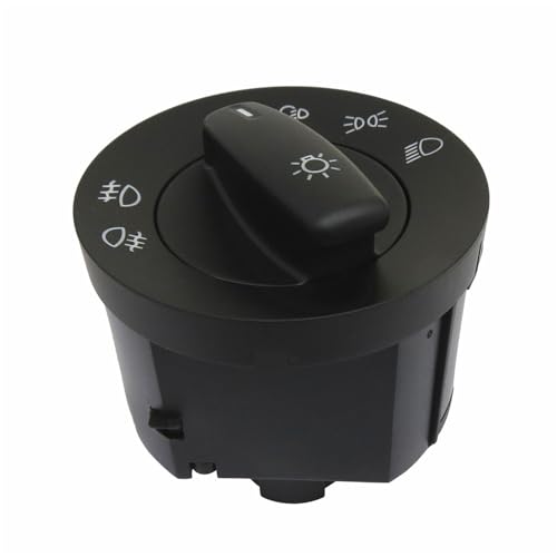 Scheinwerfer Schalter Für VW GOLF V5 PLUS VI 6 PASSAT B6-1K0941431N,Scheinwerfer Automatikschalter Zubehör Lichtsteuerung Innenteile-Zubehör von ANRAM