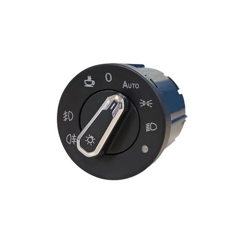 Scheinwerfer Schalter Für VW Polo Mk5 6R 6C 61 Vento Vivo 2010~2017,Scheinwerfer Automatikschalter Zubehör Lichtsteuerung Innenteile-Zubehör von ANRAM