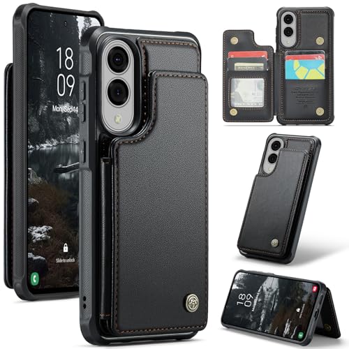 ANROD für Samsung Galaxy S25 Edge 5G Schlank Brieftasche Portemonnaie Hülle, mit Ständer/Kartenfächern RFID-Blockierender Leder-Magnetverschluss Stoßfeste Hülle für Galaxy S25 Edge 5G (Schwarz) ANROD für Samsung Galaxy S25 Edge 5G Schlank Brieftasche Portemonnaie Hülle, mit Ständer/Kartenfächern RFID-Blockierender Leder-Magnetverschluss Stoßfeste Hülle für Galaxy S25 Edge 5G (Schwarz) von ANROD