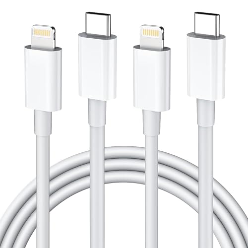 ANSEIP USB C auf Lightning Kabel 1M 2Pack, [MFi-Zertifiziert ] iPhone Ladekabel für iPhone 14/13/13 Pro/12/12 Pro Max/11 Pro/X/XS/XR/8 Plus, Schnellladekabel iPhone Kabel für Typ-C Ladegeräte von ANSEIP