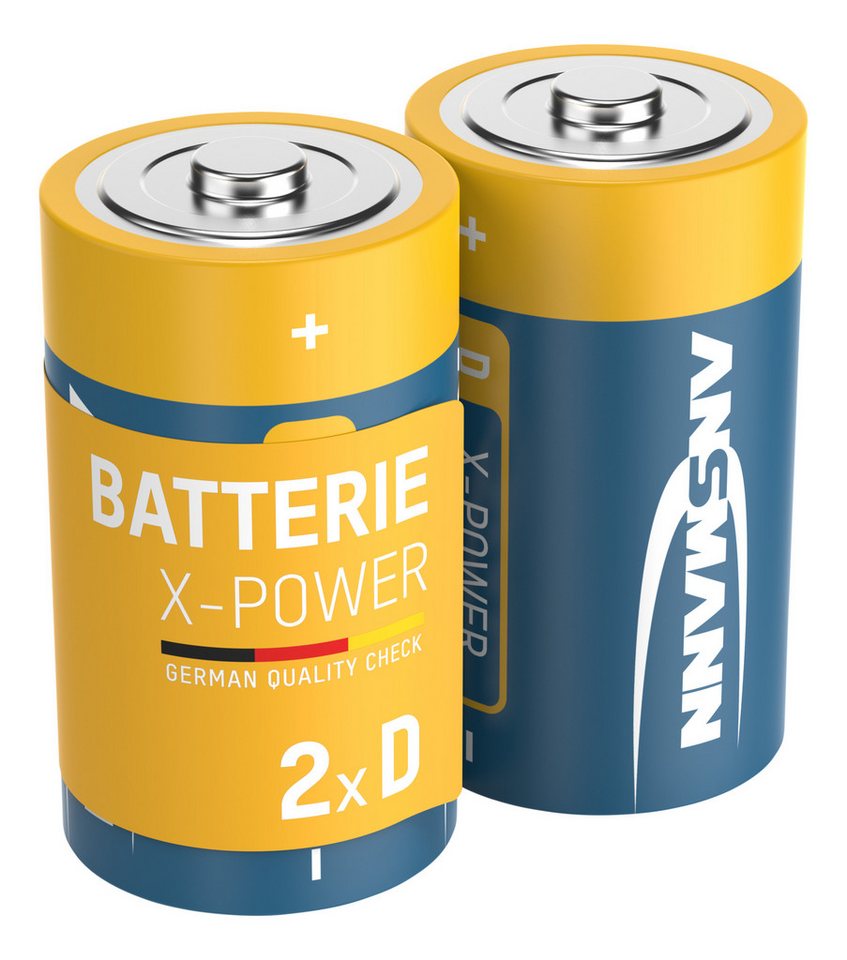 ANSMANN AG 2x X-Power Alkaline Batterie Mono D / LR20 Batterie von ANSMANN AG