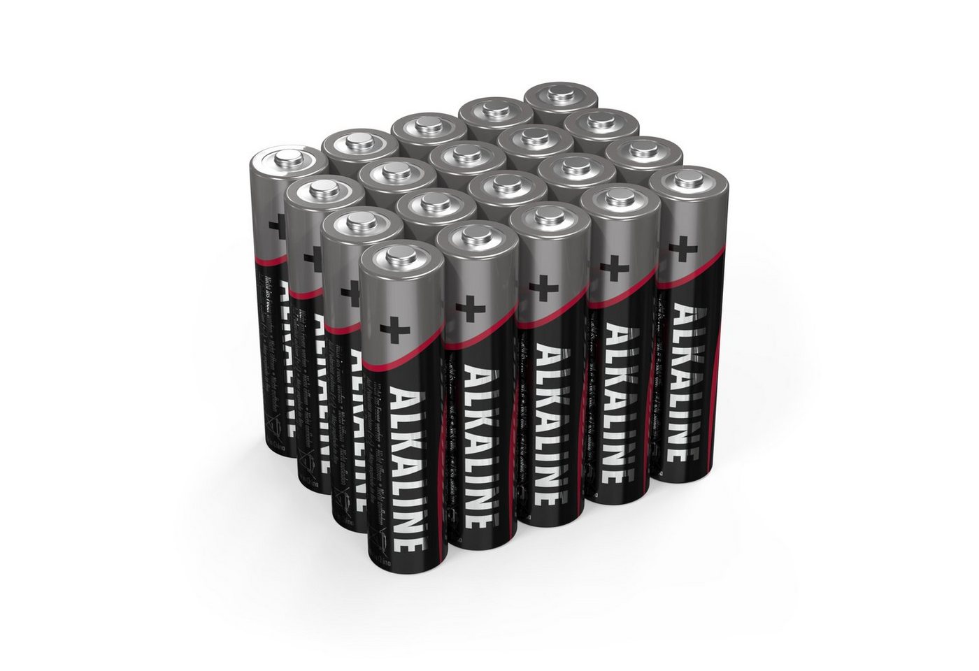 ANSMANN AG 80x Alkaline Batterie AAA Micro 1,5V – LR3 MN2400 (80 Stück) Batterie von ANSMANN AG