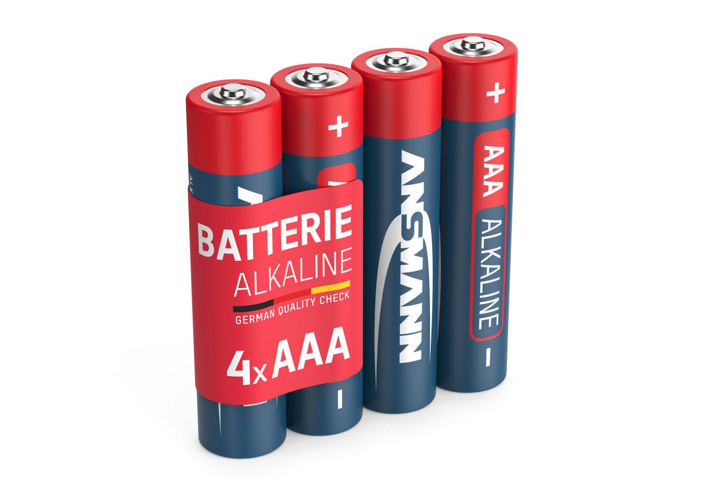 ANSMANN AG ANSMANN 4x AAA Micro Batterie Alkaline / LR03 Batterie von ANSMANN AG