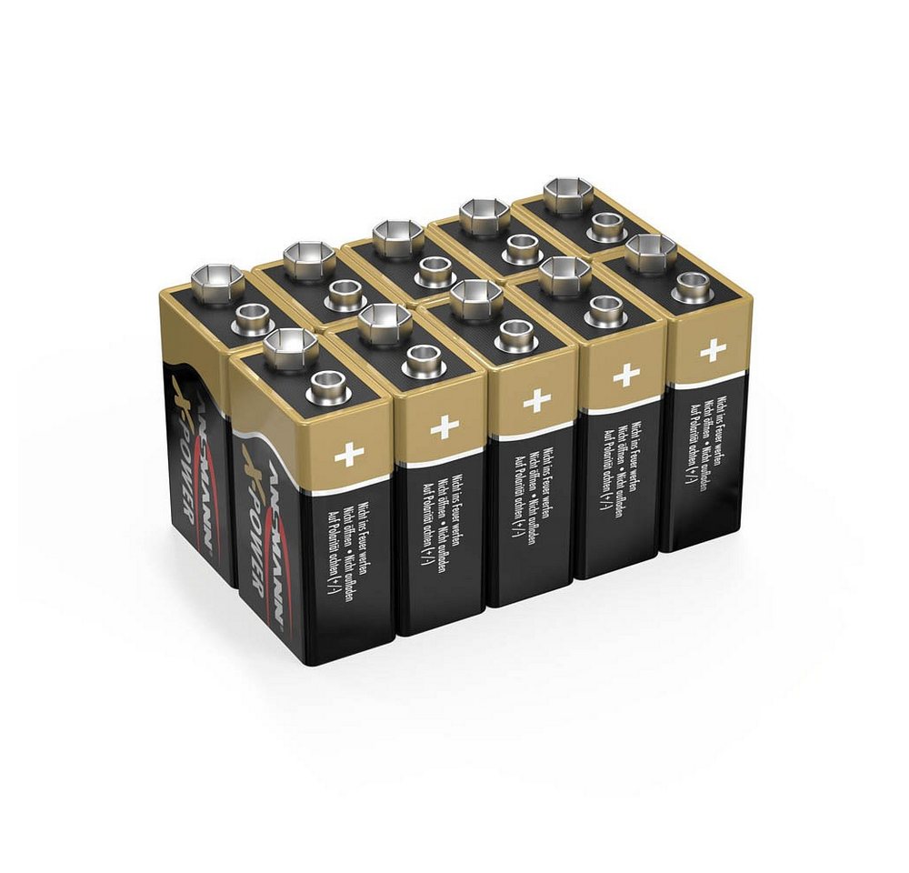ANSMANN AG ANSMANN 5015711 10x Batterie X-POWER E-Block 9,0 V Akku ANSMANN AG ANSMANN 5015711 10x Batterie X-POWER E-Block 9,0 V Akku von ANSMANN AG
